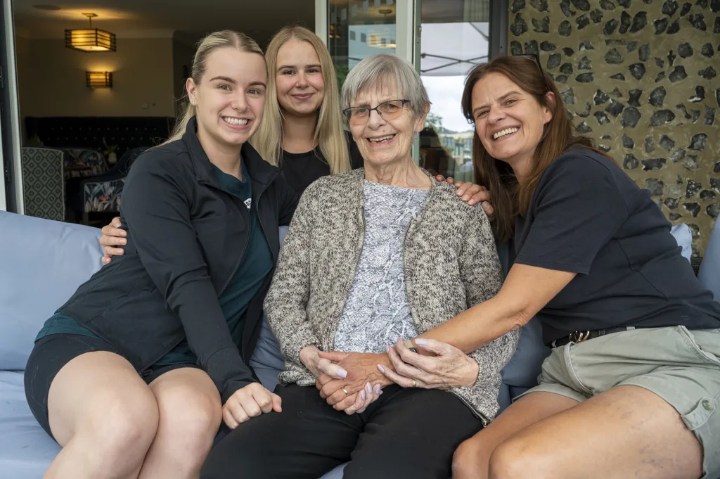 Otterbourne Hill Care Home Residents in Garden (Expiry August 2028)