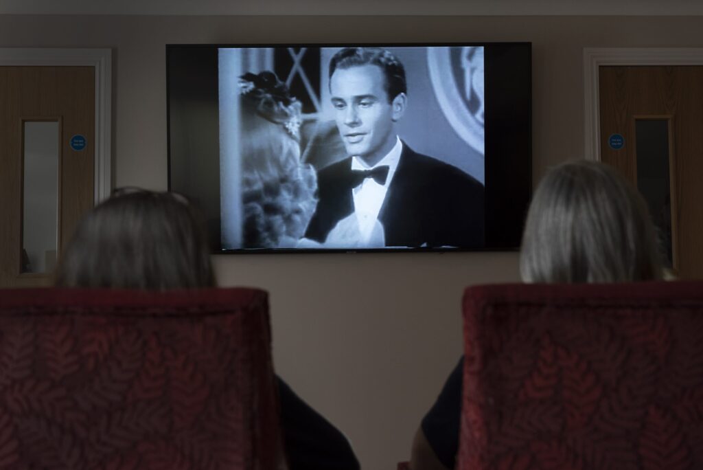 Otterbourne Hill Care Home - Residents watching Film (No Expiry)
